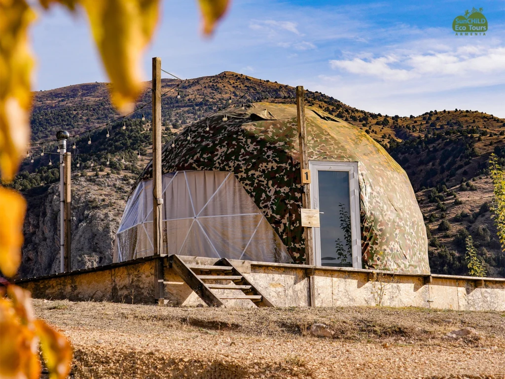 The two pods are located in the Caucasus Wildlife Refuge (http://cwr.fpwc.org/) (CWR), next to our multifunctional Eco Lodge (Urtsadzor).
