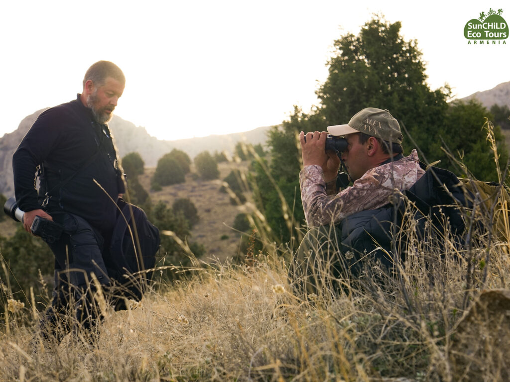 This is a meaningful ecotourism experience in Armenia for travellers who want to go beyond sightseeing and gain a real understanding of sustainable tourism․
Day with a Ranger - on Horseback
6–7 hours • CWR and surrounding reserve areas • Max. 1 participant • Transport: Horse
Day with a Ranger - by Car
6–7 hours • CWR and surrounding reserve areas • Max. 1 participant • Transport: Car